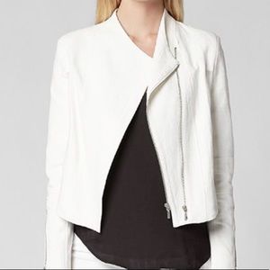 Blank NYC White Moto Jacket